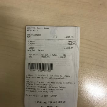 U.S. Polo Assn. Mağazadan İade Çeki Talebi Ve Müşteri Memnuniyetsizliği
