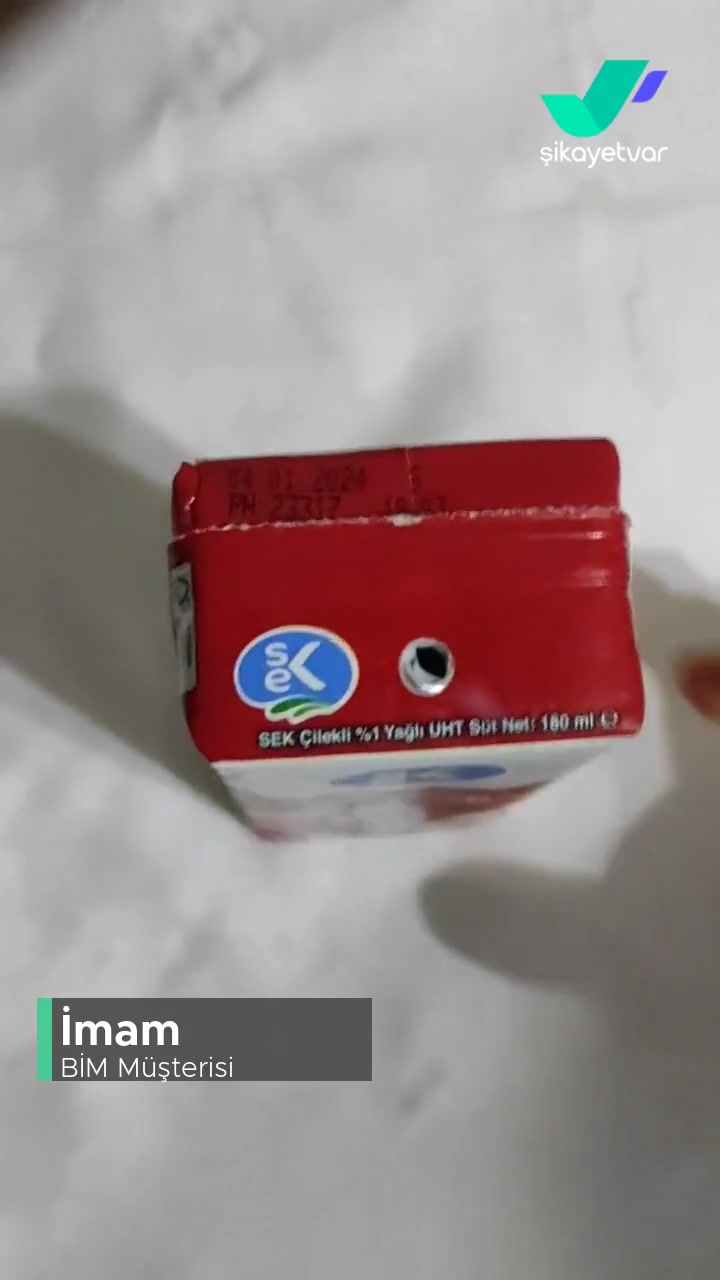 BİM Sek Çilekli Süt Tarihi Geçmiş videonun kapak resmi