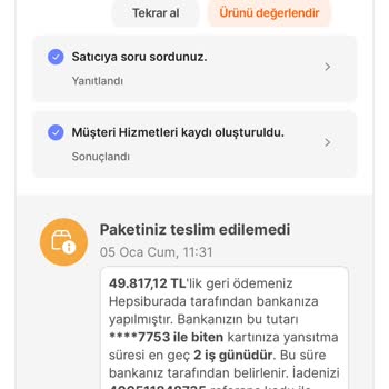 Hepsiburada Altın Alırken Müşteri Mağduriyeti