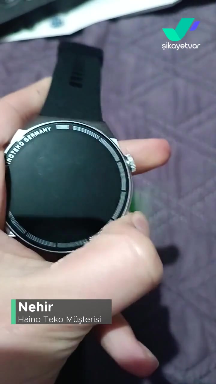Haino Teko Akıllı Saatimin Yeşil Işığı Yanıp Sönüyor Ekran Açılmıyor! videonun kapak resmi