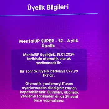 Mentalup Çifte Ödeme, Erişim Sorunu!