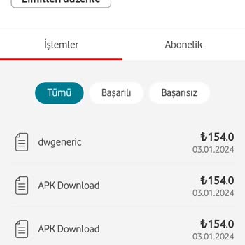 Vodafone Sanal Oyuna Para Kaptır