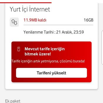 Vodafone Haksız Mobil Ücret Faturası