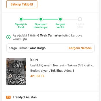Trendyol İ-q-on Satıcı Pişmanlığı