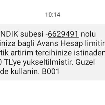 Garanti BBVA Habersiz Limit Yükselişi