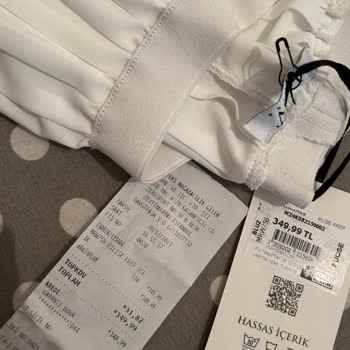 Merwishop Piliseli Beyaz İçlik Değişime Ve İadeye Yardımcı Olmadılar