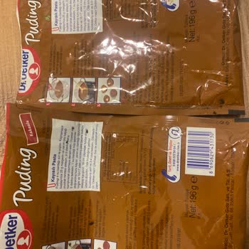 Dr. Oetker Puding Kıvam Sorunu