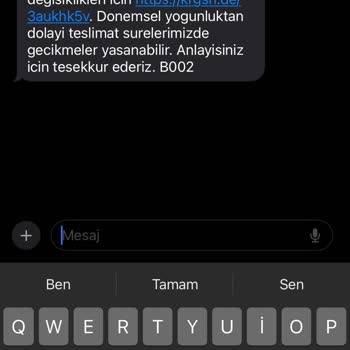 Kargomsende Firmasının Yalan Beyan Ve Vurdumduymazlığı
