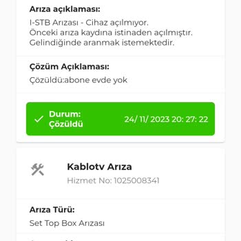 Kablo TV TÜRKSAT Kablo Net Haksız Talep