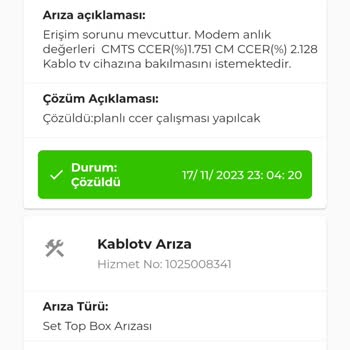 Kablo TV TÜRKSAT Kablo Net Haksız Talep