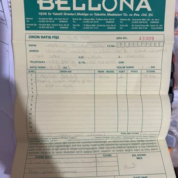 Bellona Pişmanlıktır, Koltuk Takımının Değişimini İstiyorum!