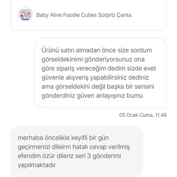 Hepsiburada 4 Kez Yanlış Ürün Gönderimi