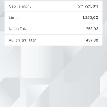 KYK Kredi Kartı Bakiye Sorunu