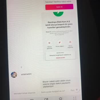 Gardrops Ödememin En Kısa Zamanda Geri İadesini Talep Ediyorum