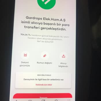 Gardrops Ödememin En Kısa Zamanda Geri İadesini Talep Ediyorum