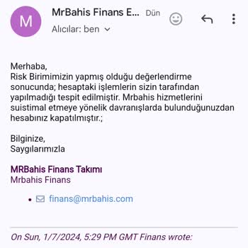 MR Bahis Parama El Koydu