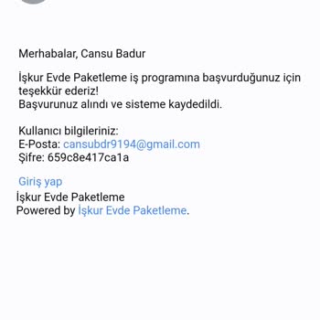 İŞKUR Adı Altında Evde Paketleme.