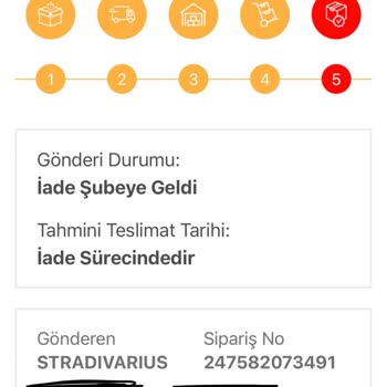 Bir Günde Kargo Siparişimi Getirmedi İade Etti Siparişime Ulaşamıyorum