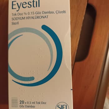 Sıfı Group Eyestil Göz Damlası Şikayeti