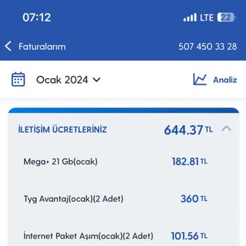 Turkcell Kullanmadığım Halde Yurt Dışı Kullanım Ücreti Faturaya Yansıtıldı