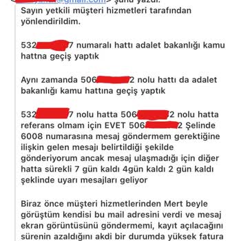 Türk Telekom Referans Sistemi Kaynaklı Taahhüt İptali
