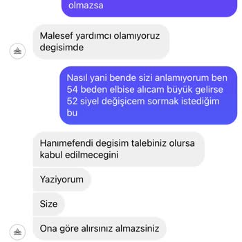 Ahlem Eşarp Butik Değişimde Problem Çıkartıyorlar