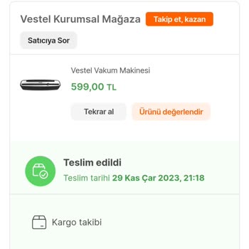 Vakum Yapmayan Vestel Vakum Makinesi