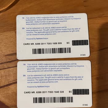 Jack & Jones Did Not Approve Its Gift Card!
