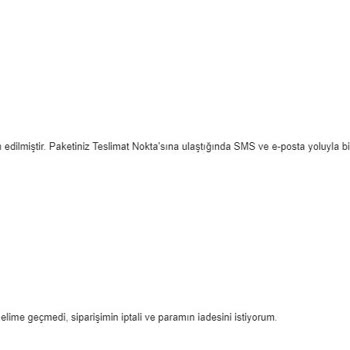Kitapyurdu.com Teslim Edilmeyen Siparişime Çözüm Bulamıyor.