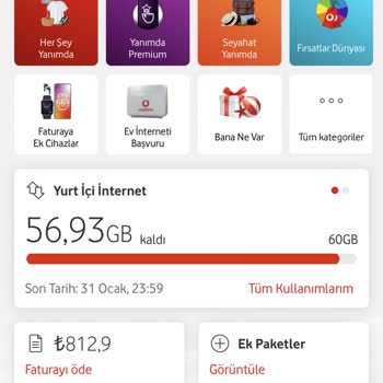 Vodafone Operatör Hakkında Yaptığım Şikayet