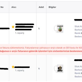 Trendyol Express Kurye Paketleri Gelip Almamış