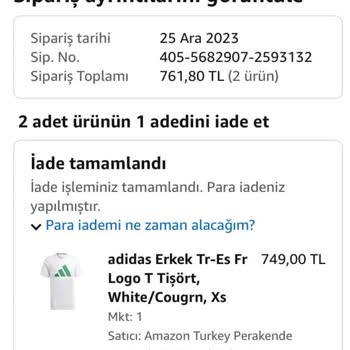 Amazon.com İade Yapmıyor