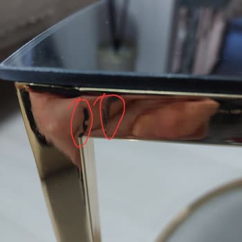 Viev Mobilya Belçika'ya Gönderilen Sehpamda Çizik Ve Kırık Var