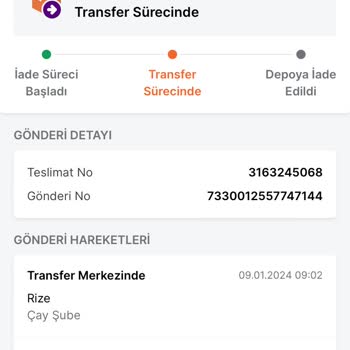 Trendyol Express Kargo Eve Gelmiyor