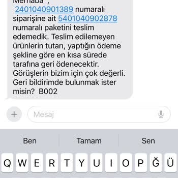 Hepsijet Ürün Dağıtmıyor İade Yapıyor