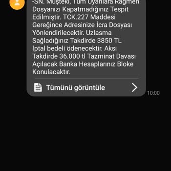 HINTELHB (SMS) Hintelhb Sahte Dava Açmış