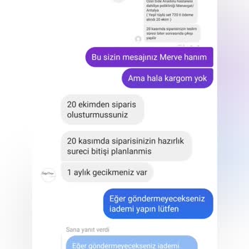 Beklenen Ürün Hüsranı: Babynest Siparişi