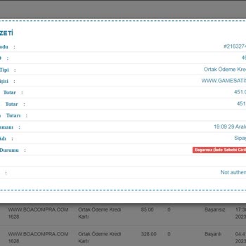 GPay Ödeme Sistemi Sorunu