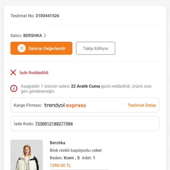 Bershka' Nın Mağduruyum