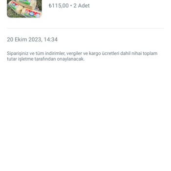 Cazip Gıda Bozuk Malzeme Gönderimi