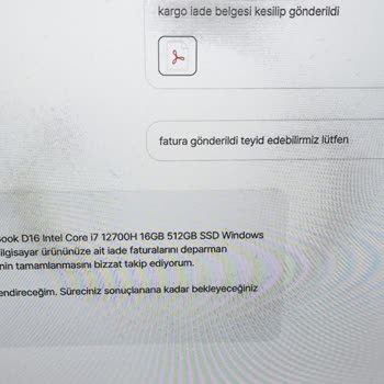 Hepsiburada Elektronik Ürün Satışında Yaşanan İade Problemleri