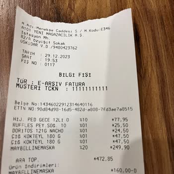 A101 Çerezya Çiğ Kokteyl İçerisinden Böcek Çıktı