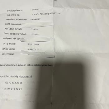 Kimlik Mağazaları Karabük Mağazasında İade İşleminin Gecikmesi Üzerine Yaşanan Mağduriyet