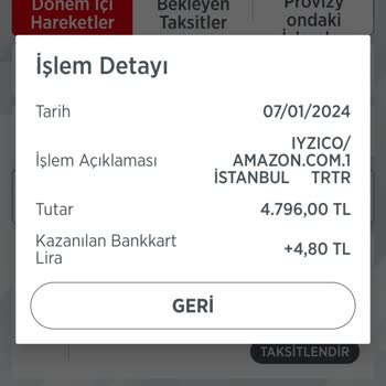 iyzico Sipariş Bilgisi Paramın Tarafıma Ödenmesi