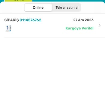 Watsons Mağazaya Teslim Siparişi