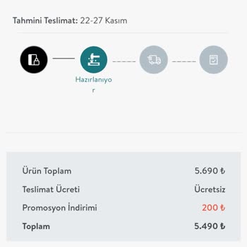 Vivense 3 Ayda Üretilemeyen Masa