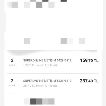 Turkcell Superonline Süper Geçiriyor. 2 Ay 2 Fatura Yansıtılması