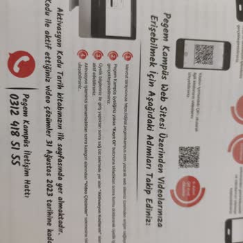 Pegem QR Sorunu