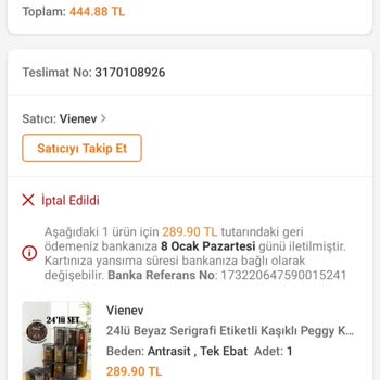 VakıfBank Provizyonda İken İptal Edileni Harcama Sayıyor