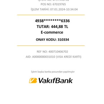 VakıfBank Provizyonda İken İptal Edileni Harcama Sayıyor